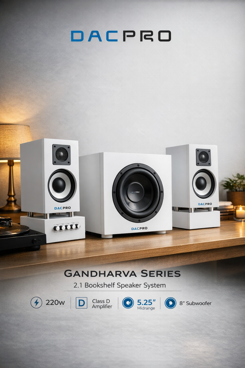 Gandharva 2.1 — Arctic Satin White